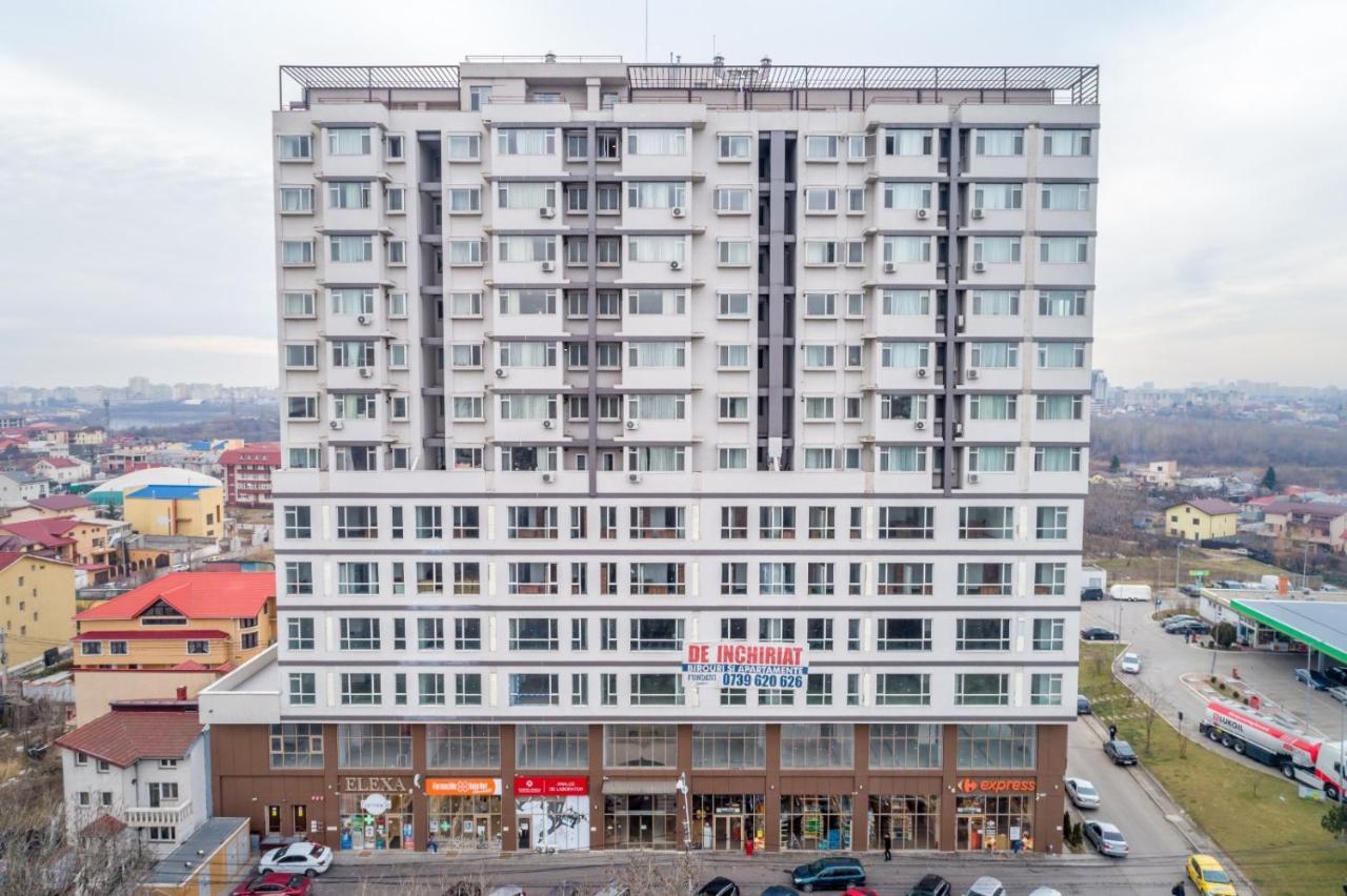 Aparthotel Sir Fundeni Tower Bucarest Esterno foto