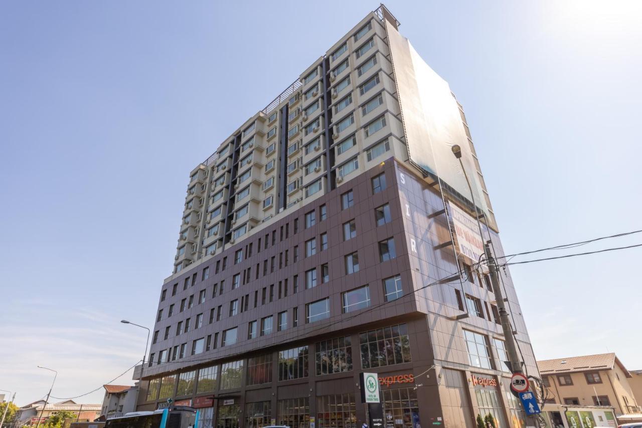 Aparthotel Sir Fundeni Tower Bucarest Esterno foto